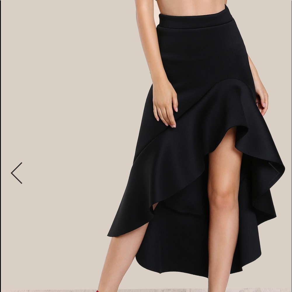 Hi low skirt